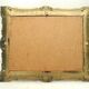 Miroir de style florentin 56x45,5cm, cadre doré