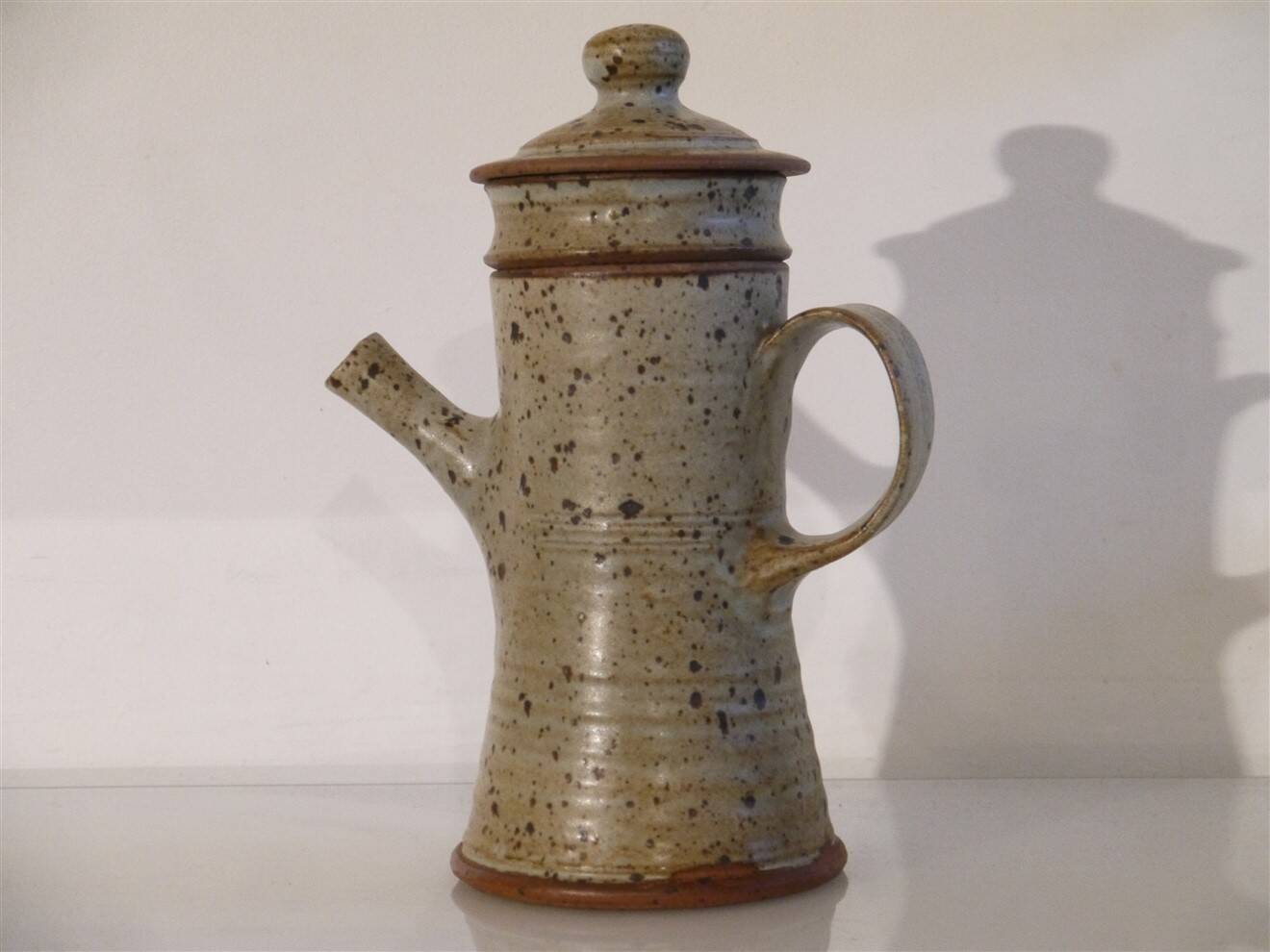 Theiere ou cafetiere en grés de Gustave tiffoche