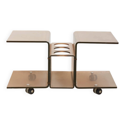 Table d'appoint bar, dlg Michel Dumas, 1970s