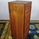 Vintage oak filing cabinet