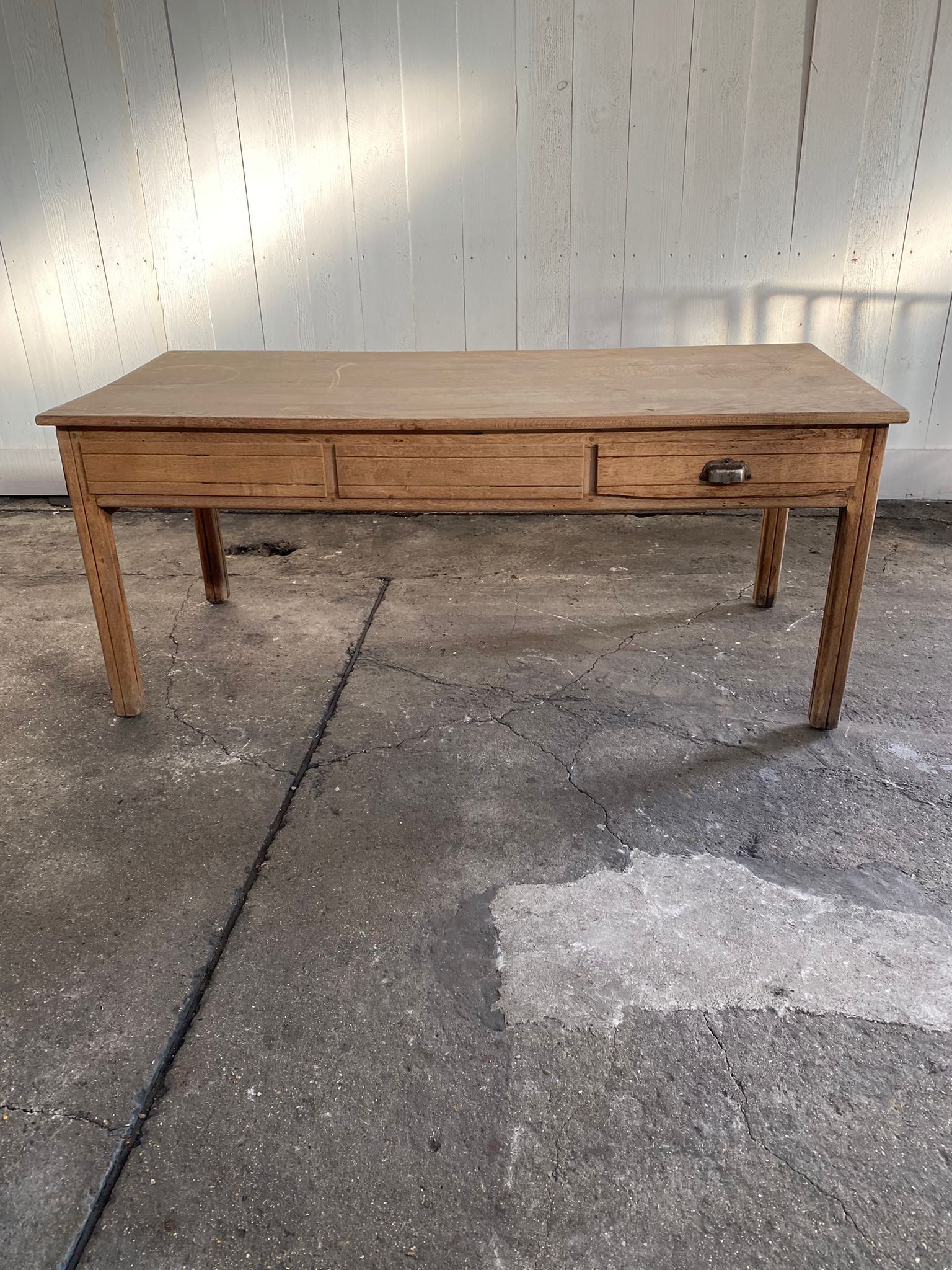 Oak craft table