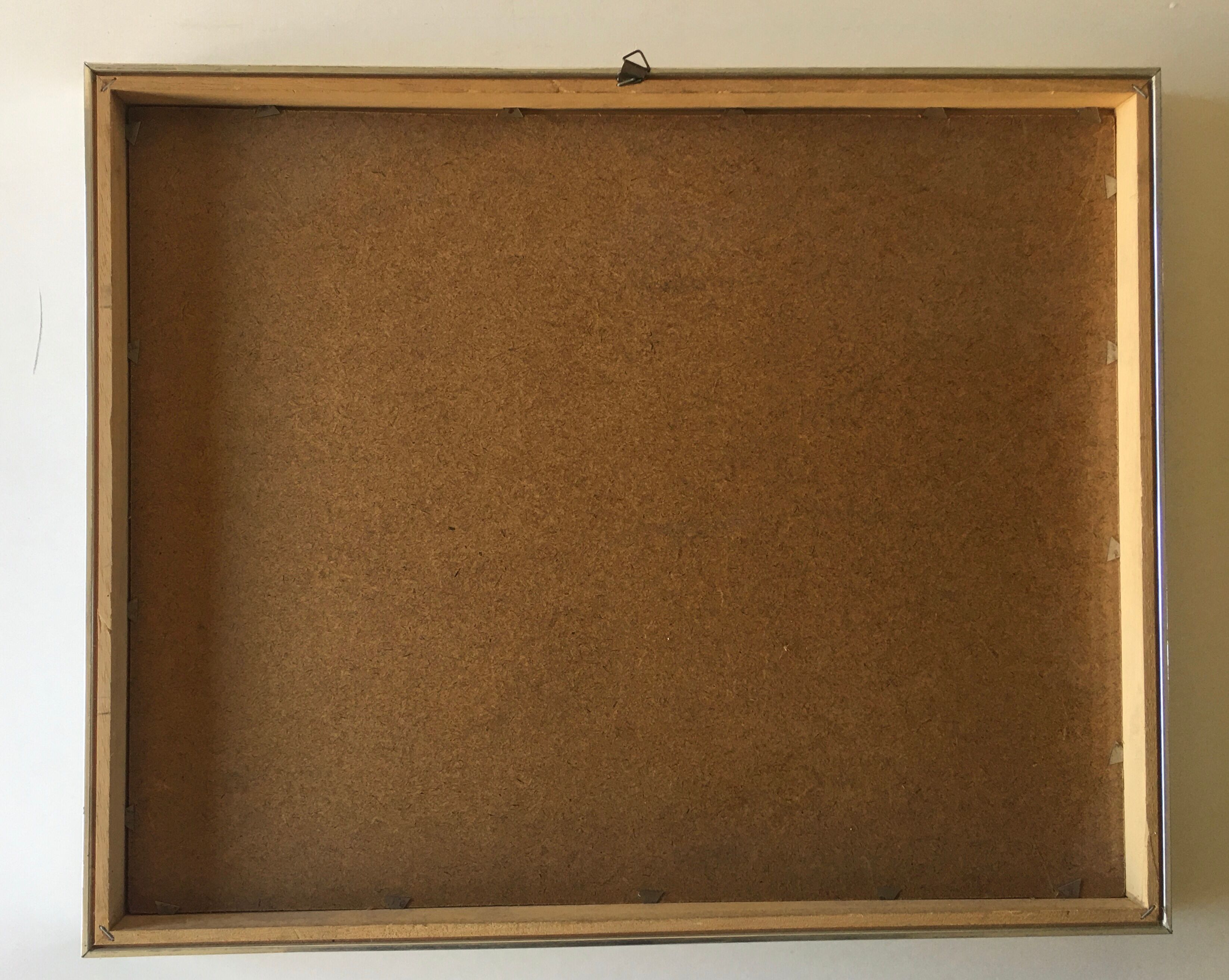 Still life oil on cardboard fruit compote