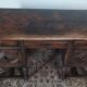 Bureau Mazarin style Louis XIII en chêne