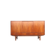 Danish design teak highboard with drawers, 1960s