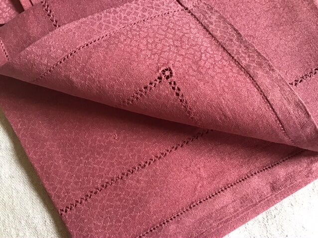 Set de 3 serviettes roses