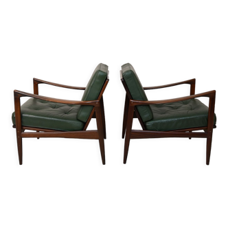 Danish armchairs by Ib Kofod Larsen