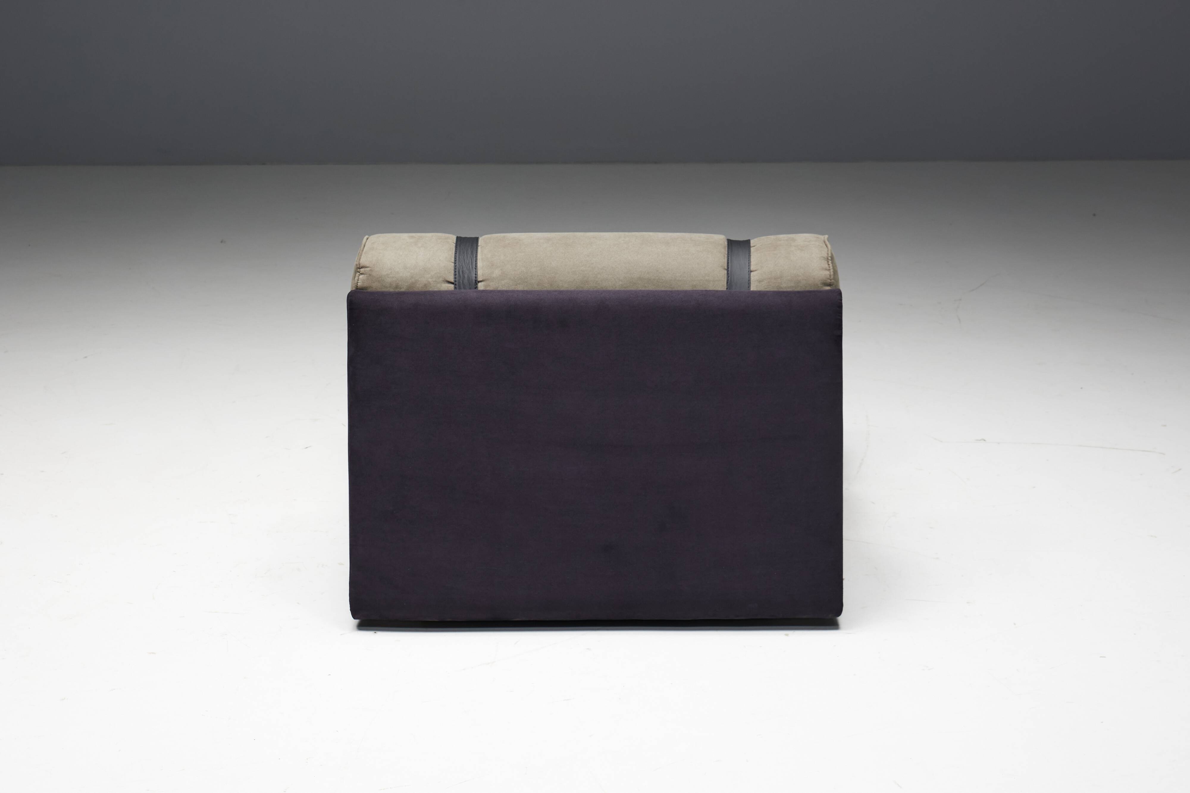 Mid-Century Cylindrical Lounge Chair, Brazil, 1970s