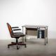 Spazio series typewriter desk by Studio BBPR for Olivetti, circa 1960
