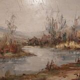 Oil on canvas signed Etienne Bellan (1922-2000)