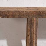 Banc ancien en bois massif (c.1870) #20
