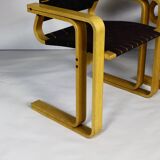 Rud Thygesen & Johnny Sorensen armchair in ash by Magnus Olesen, 1970s