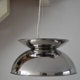 Vintage suspension Concentrica by Harvey Guzzini chrome steel