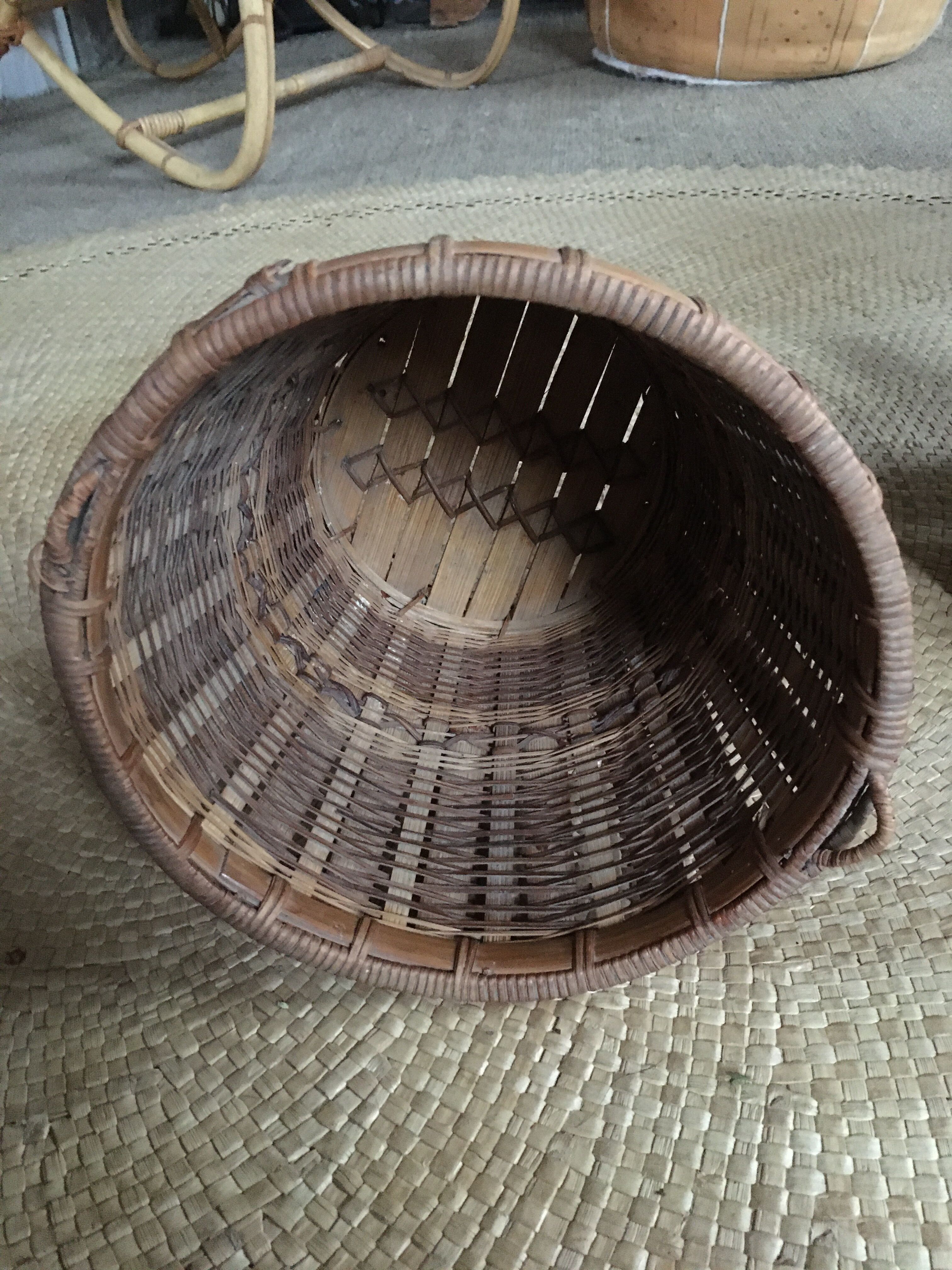Bamboo pot cover
