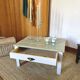 Solid wood coffee table with drawer