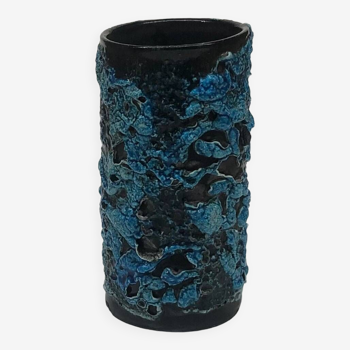 Vallauris seafoam cuff vase