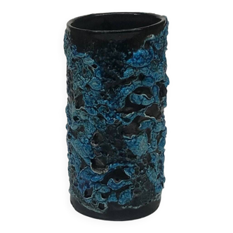 Vallauris seafoam cuff vase