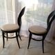 Set of 2 Baumann mouette bistro chairs