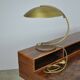 Mid century art deco / bauhaus brass table lamp by egon hillebrand 60s