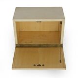 Wall-mounted cabinet parchment, 1950s