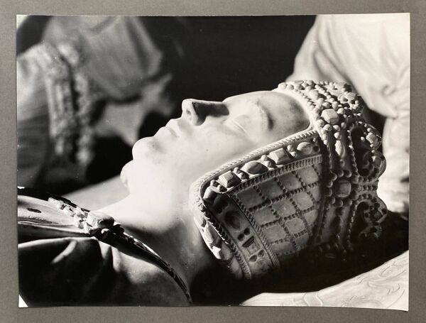 Photo argentique Bernard Darot XXe portrait Anne