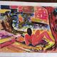 Pierre Lacroux (1909-1993) Gouache - 24 x 32 cm - Reclining Nude - October 85