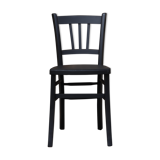 Vintage black bistro chair