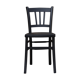 Vintage black bistro chair