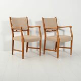 Pair of “Futura” Teak Chairs by david Rosén