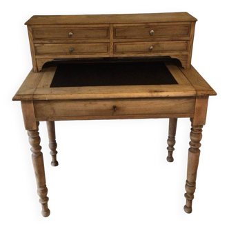 Bureau en chêne, bonheur du jour, début XXe