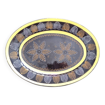 Henriot Quimper oval plate