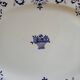 2 oval dishes in ironstone from Longchamp