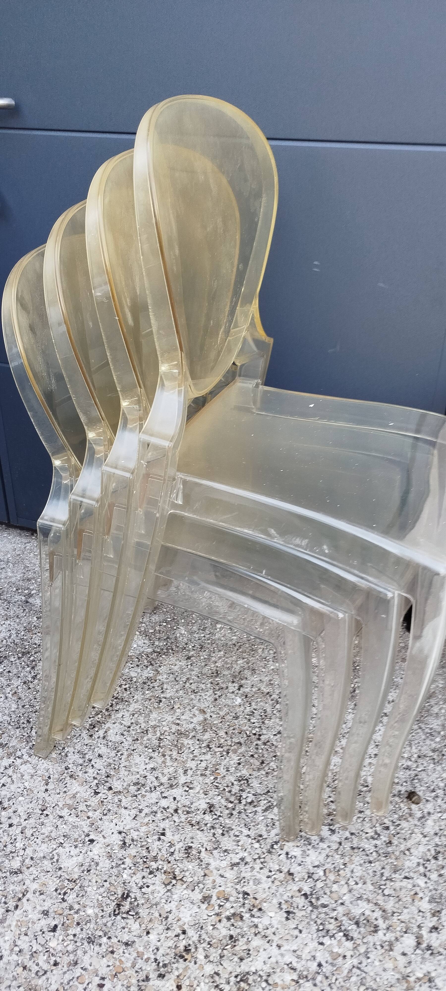 4 chairs by Pedrali