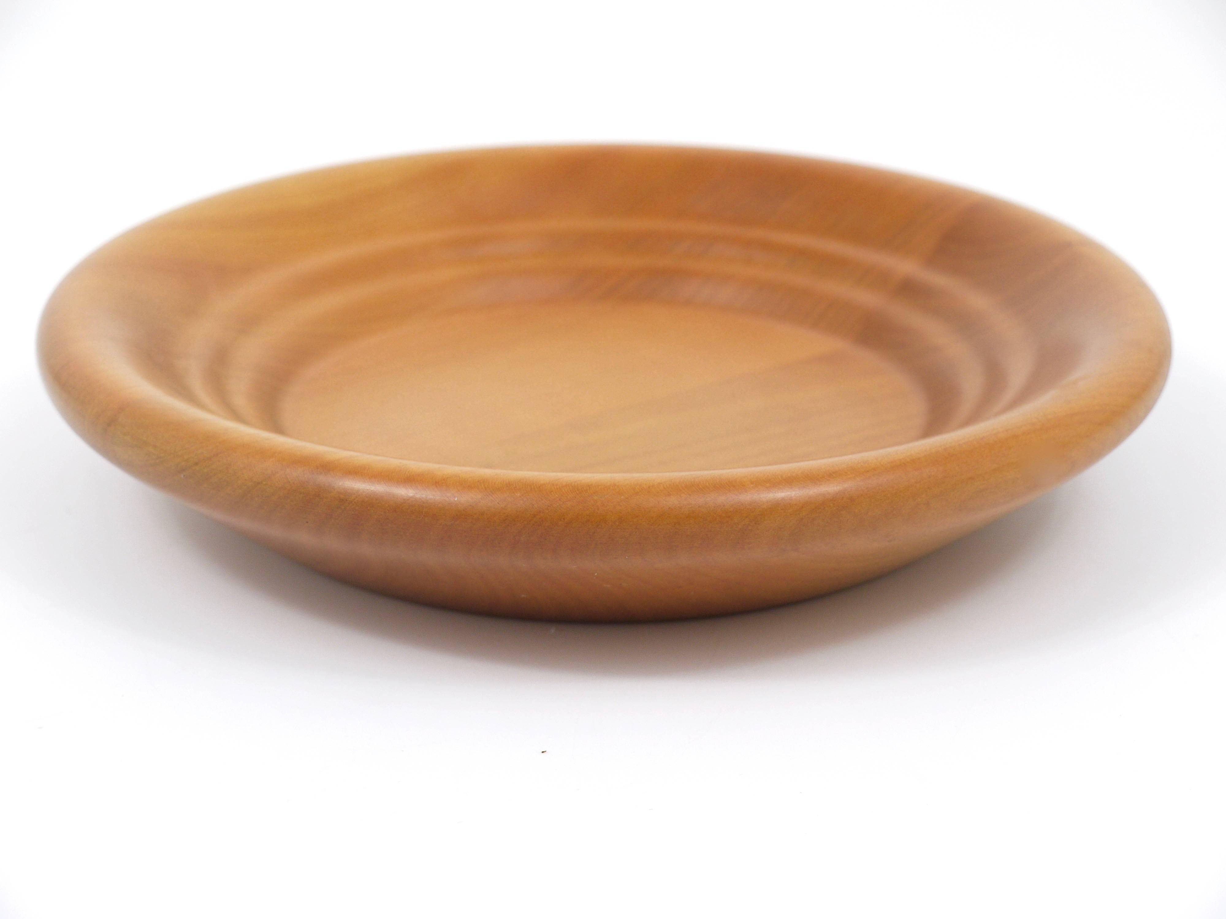 Modernist Wooden Bowl by Carl Aubock, Austria, 1970s