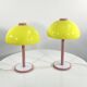 Postmodern Pink and Yellow Lamp, 1980