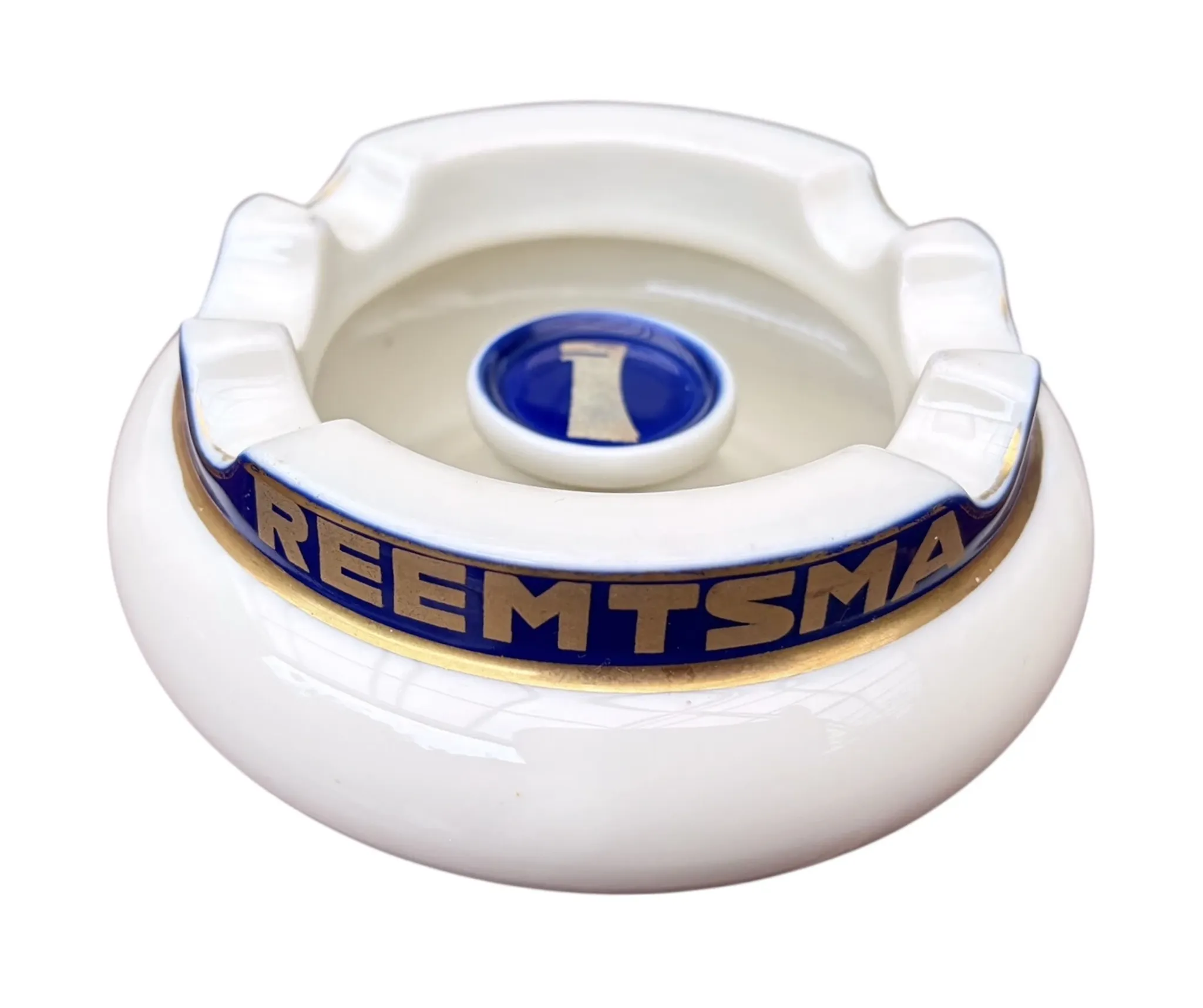 Porcelain ashtray Rosenthal advertisement Reemtsma – Art Deco – circa 1928