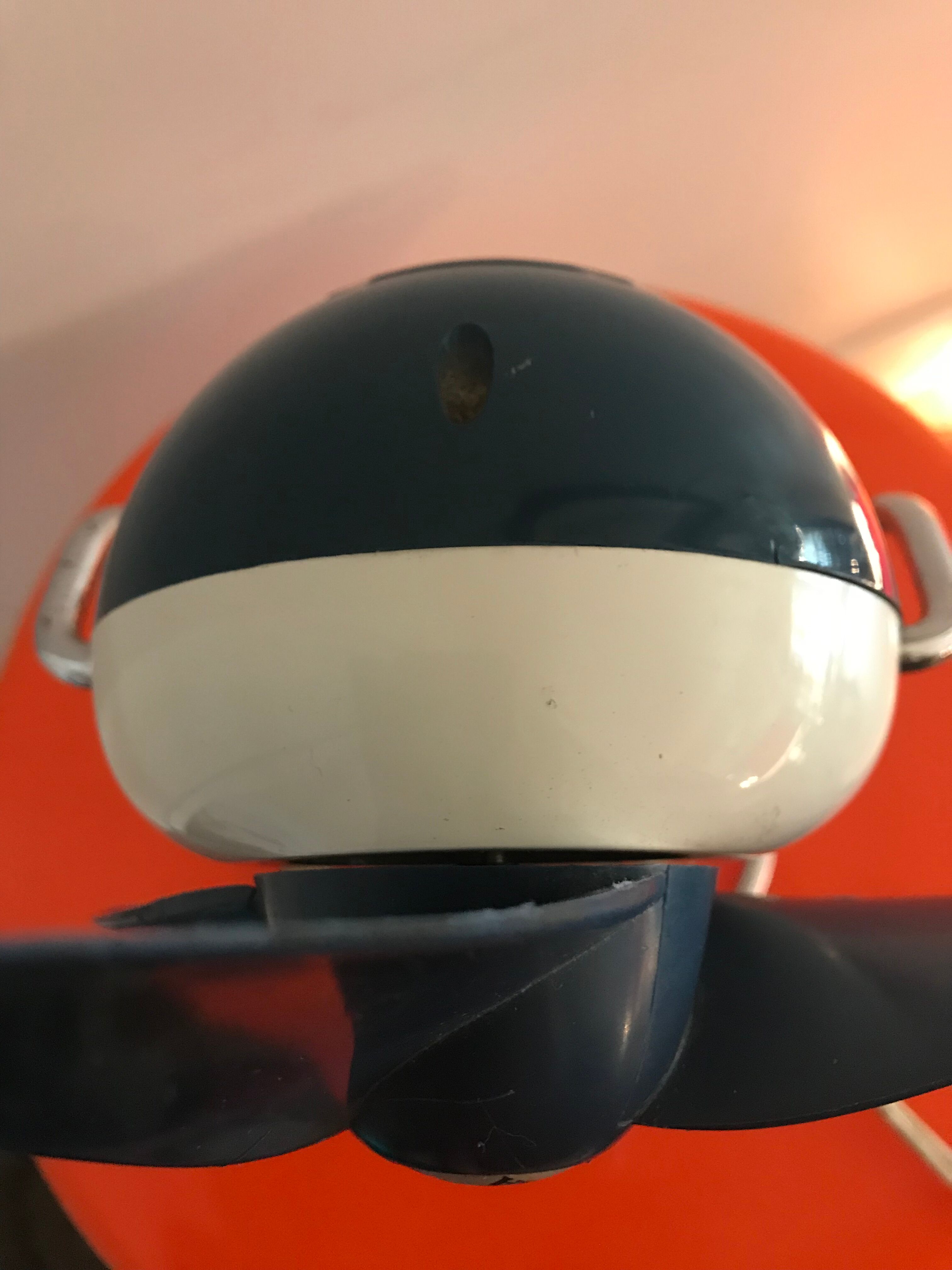 Adjustable and Italian vintage table fan