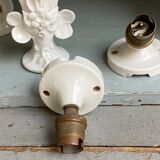 Porcelain wall lamp