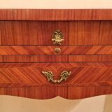 Louis XV style dressing table in marquetry