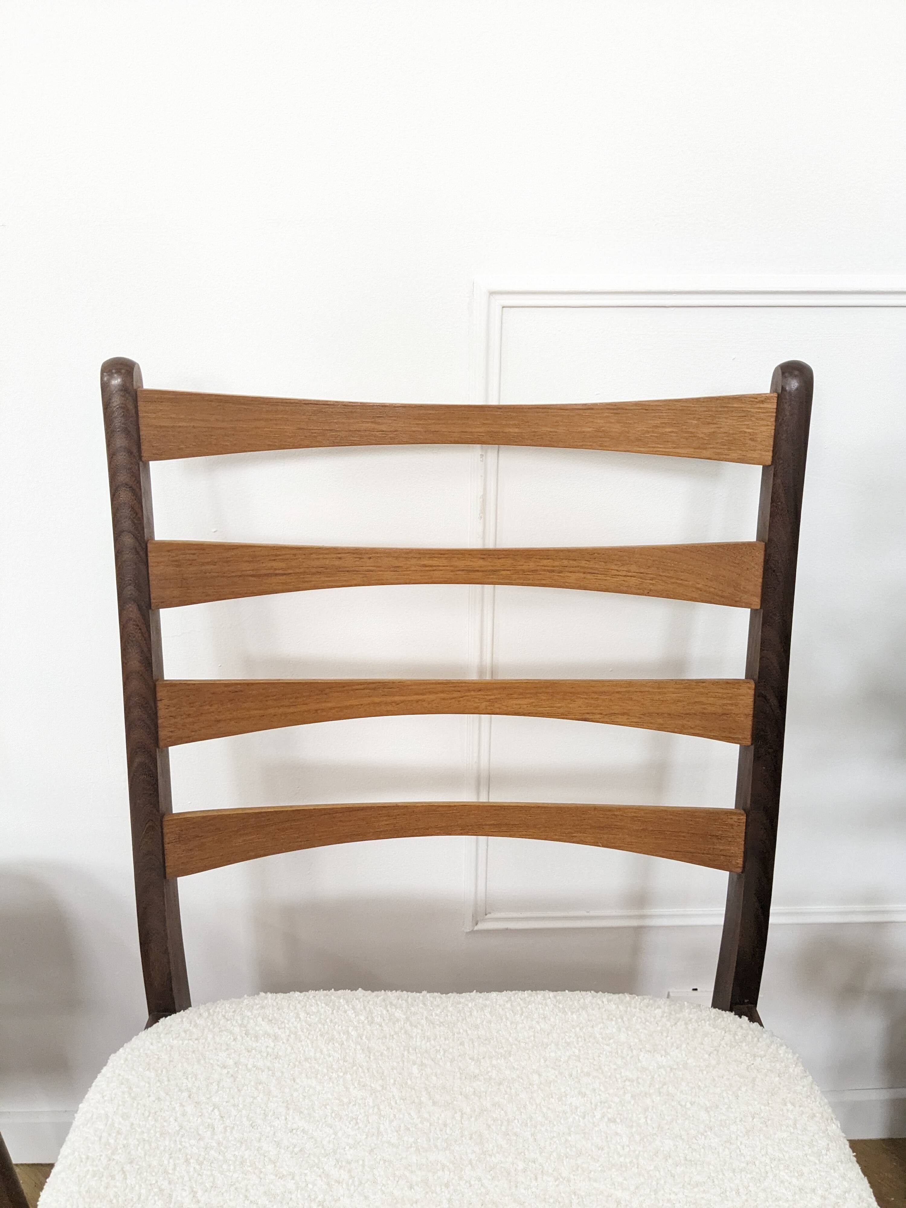 Set of 2 vintage Scandinavian chairs