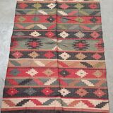 Kilim rug in jute and cotton. 150cm x 255cm