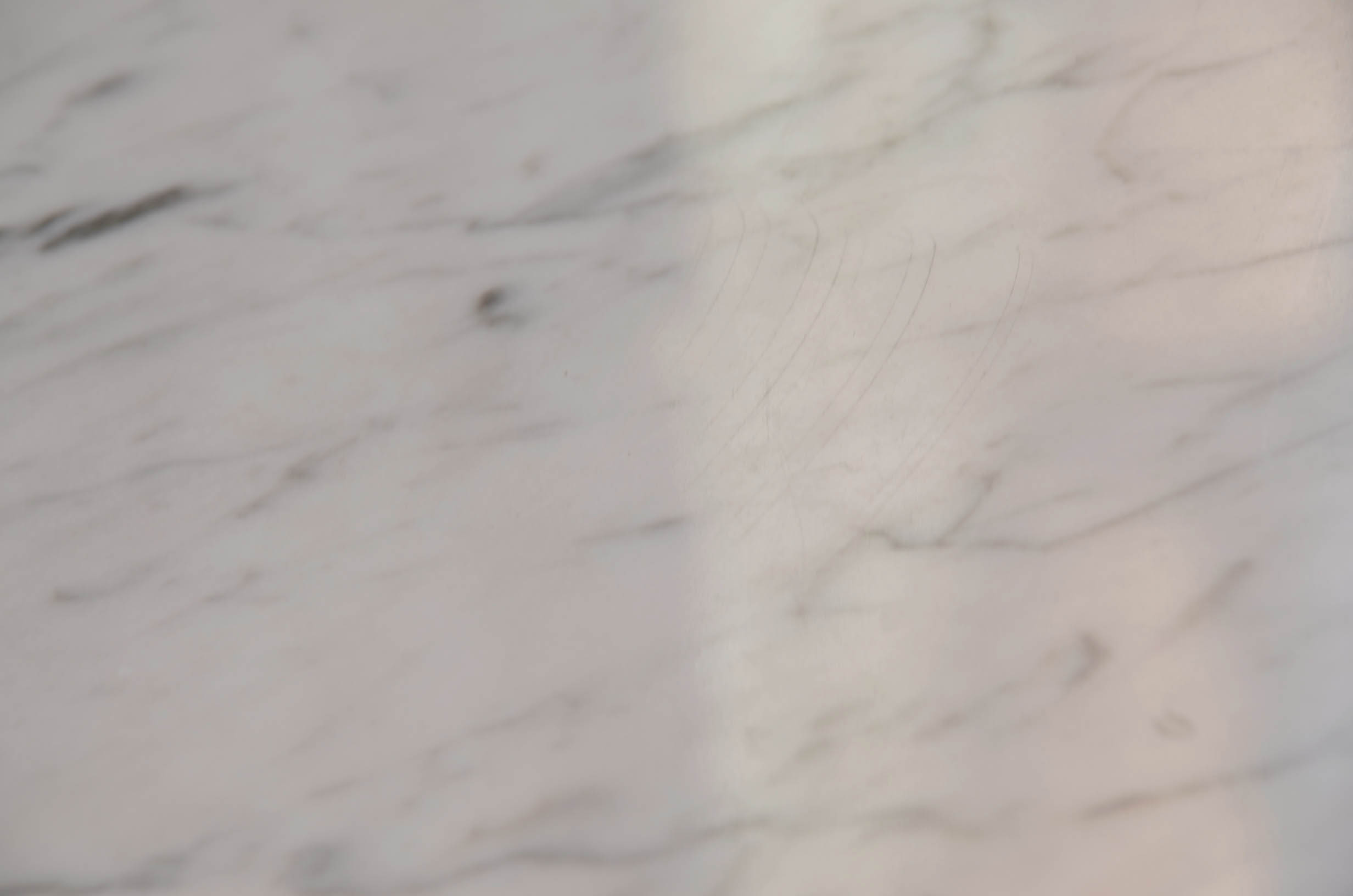 1960s white marble coffee table