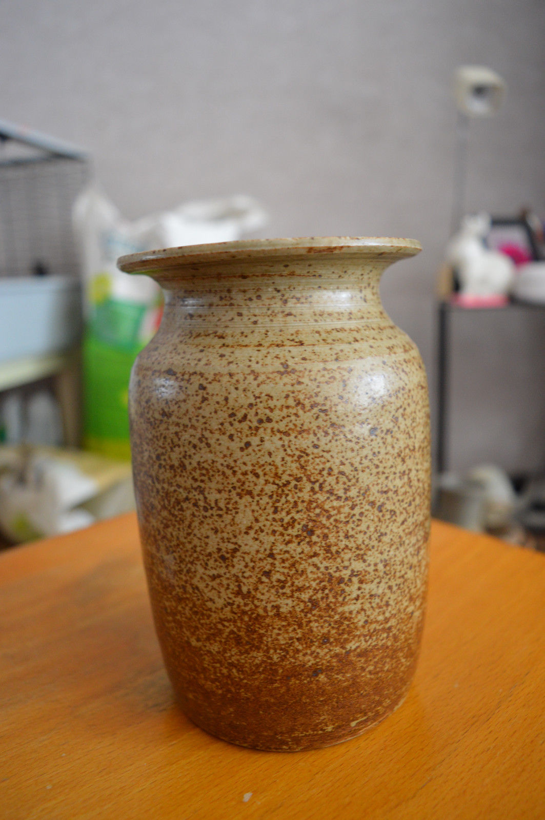 Vase en grès par Alain Blanchard