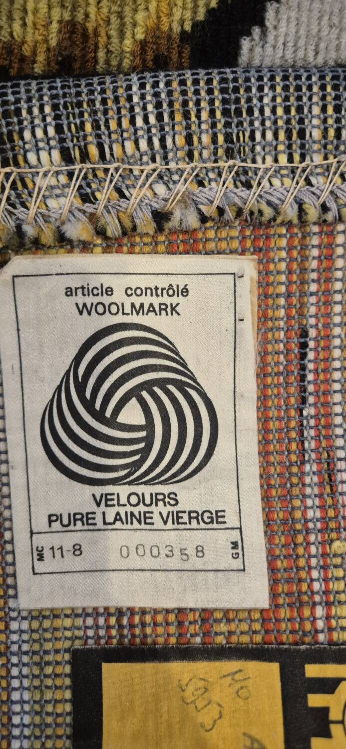 Tapisserie d'Aubusson "Aurore" en pure laine Jean Claude Bissery