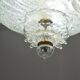 "The Crown" Charming Italian Murano Glass Ceiling Fixture, Murano, 1970