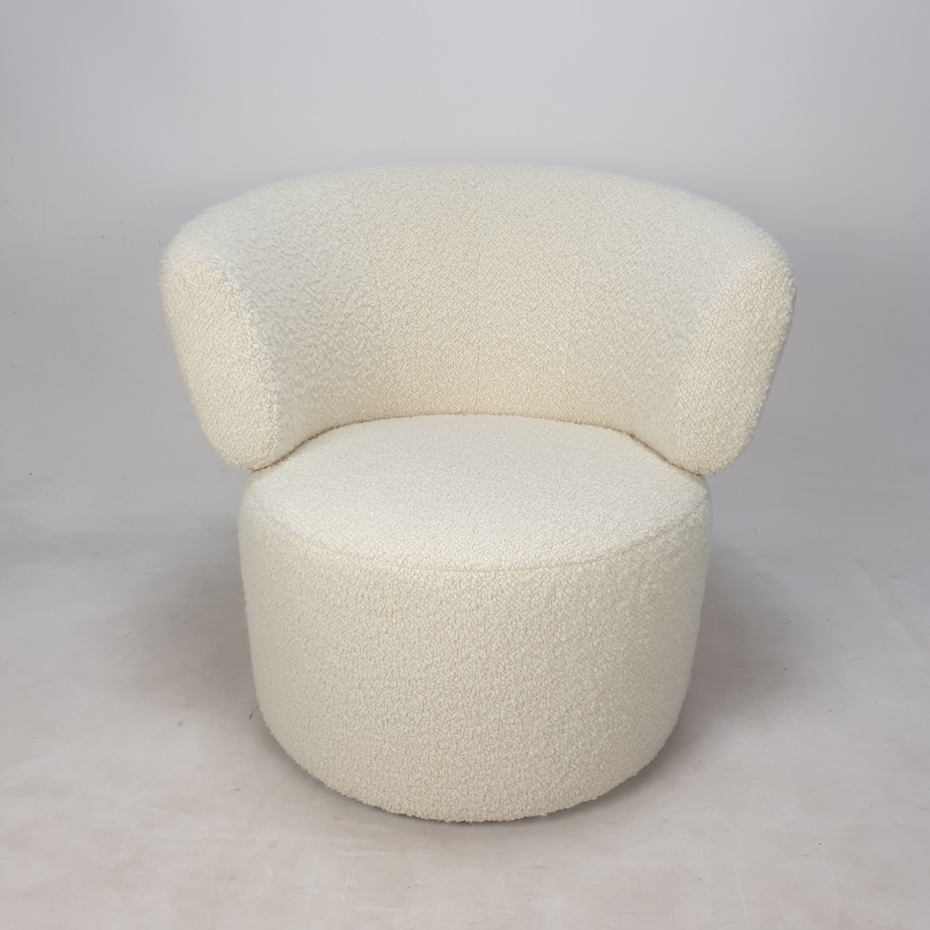 Ensemble de 2 chaises club et 1 pouf par rolf benz