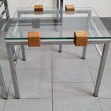 Set of 3 vintage nesting tables 1960