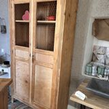Renovated wooden wardrobe