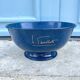 Large Nicolas Feuillatte Blue Champagne Ice Bucket Bowl, Signed