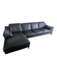 Leather corner sofa