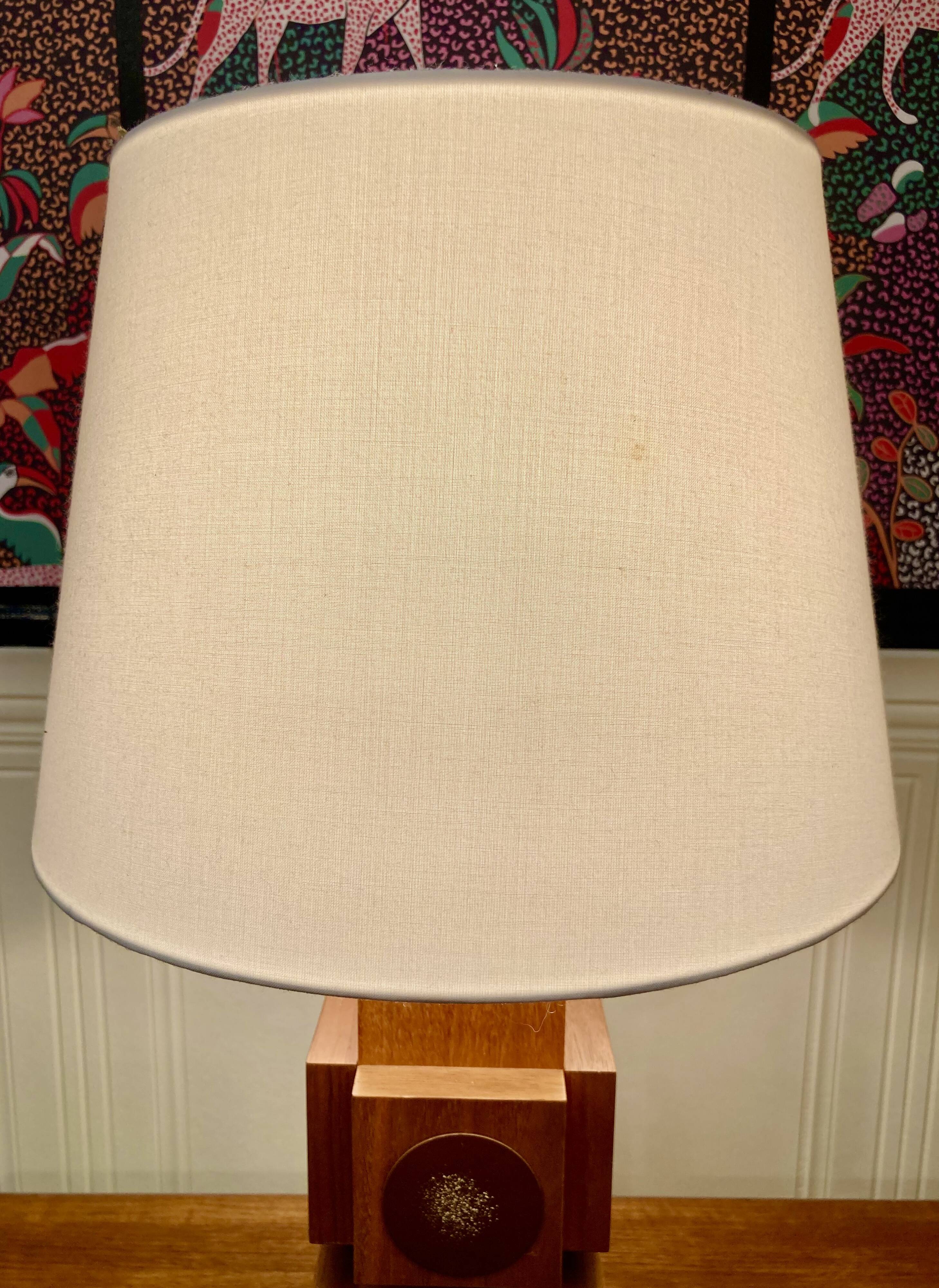 Grande lampe 1950 "design scandinave".